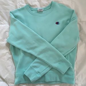 Teal Small Champion Crewneck